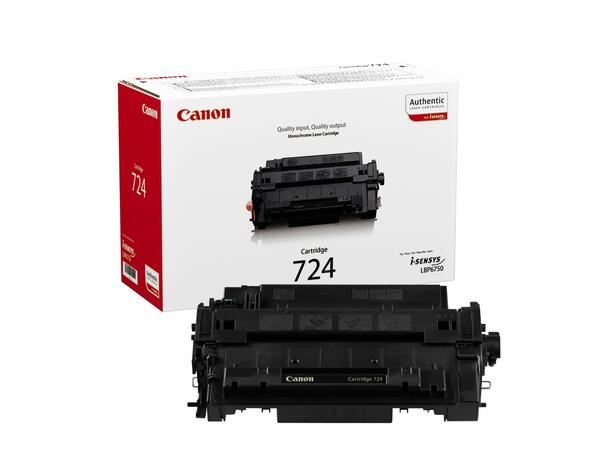Toner CANON 724 6K sort 